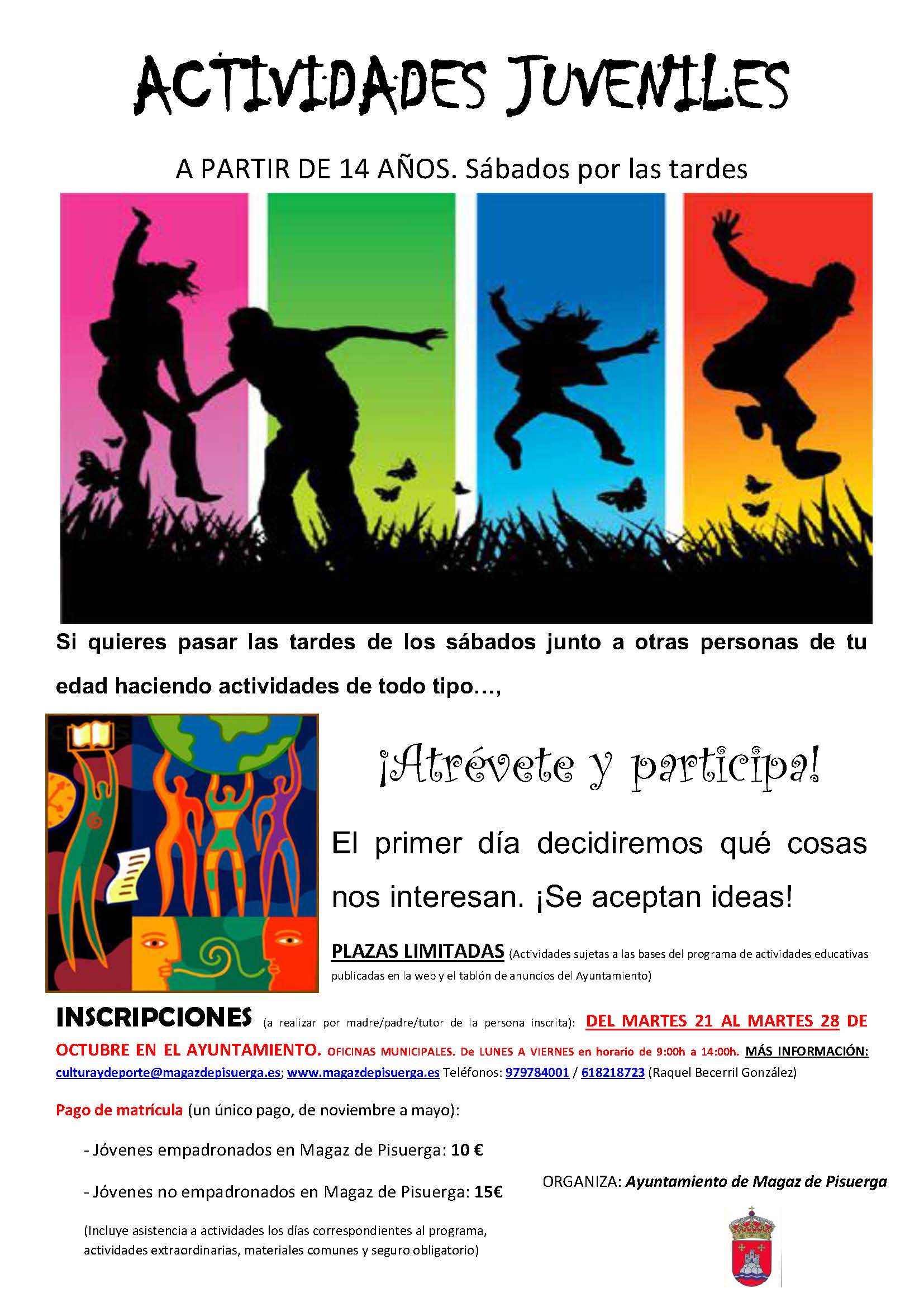 Actividades Juveniles (A partir de 14 años)