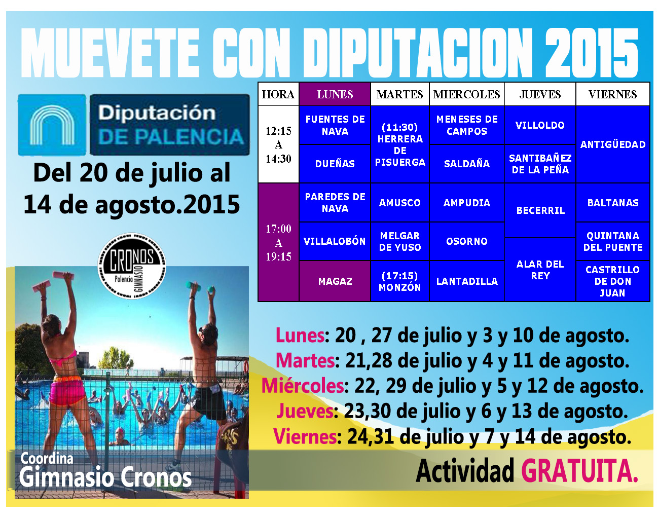 Muévete con diputación 2015