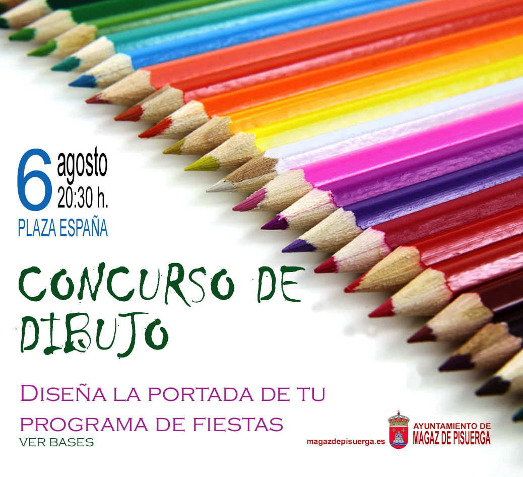 Concurso de dibujo «Diseña tu portada de fiestas»