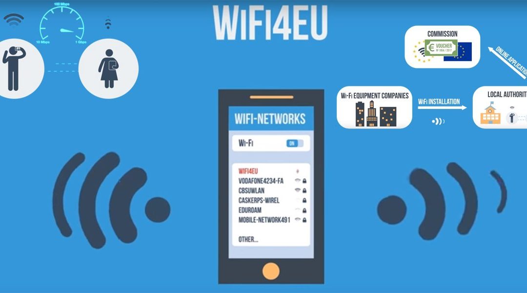 Magaz de Pisuerga consigue una subvención de la Comisión Europea de 15.000 euros para instalar puntos WiFi gratuito