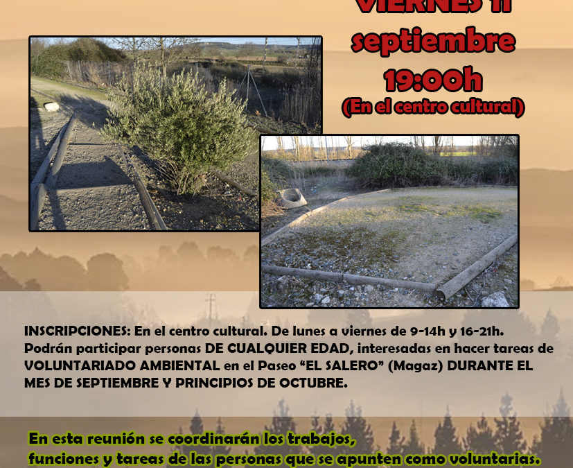 Voluntariado ambiental. Magaz a huebra: El salero